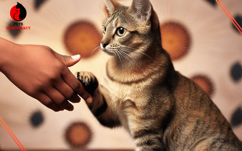 How to Teach a Cat to Shake Hands?